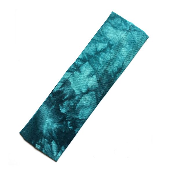 

women accessories running fitness stretch sports tie dye yoga hairband colorful elastic sweat absorbent headbands fashion 13pcs