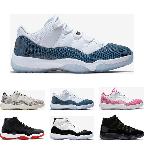 

2019 basketball shoes 11s Snakeskin LIGHT BONE ORANGE TRANCE Bred Concord 45 GAMMA BLUE 11 women mens trainers sports sneakers size 5.5-13