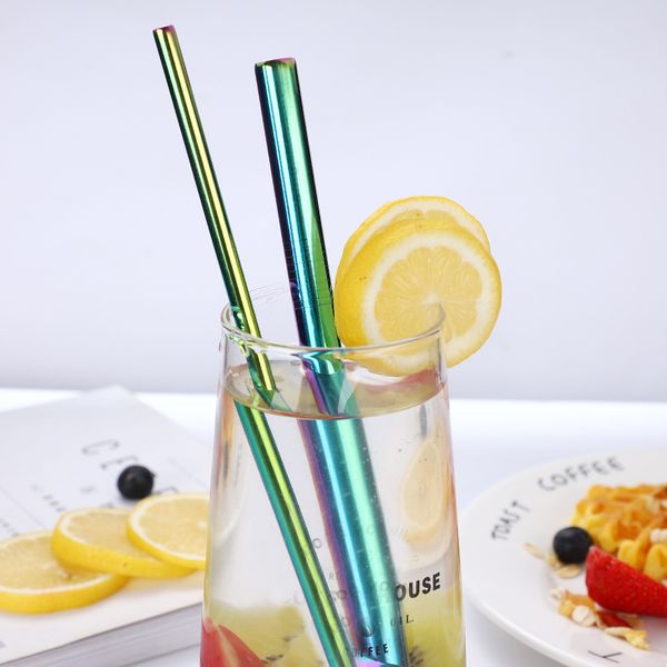 

8 pcs set stainless steel dinnerware set travel camping cutlery set reusable silverware with spoon fork chopsticks straw and por