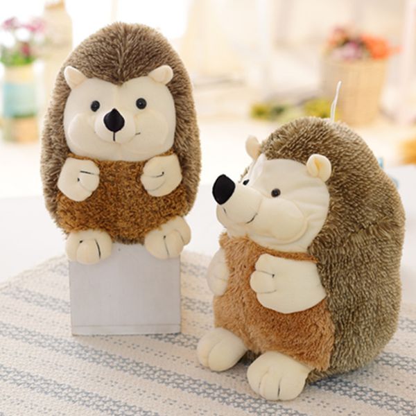 

17/22cm cute animal plush toy doll soft hedgehog plush toys home decoration gift for kids girls dolls toys