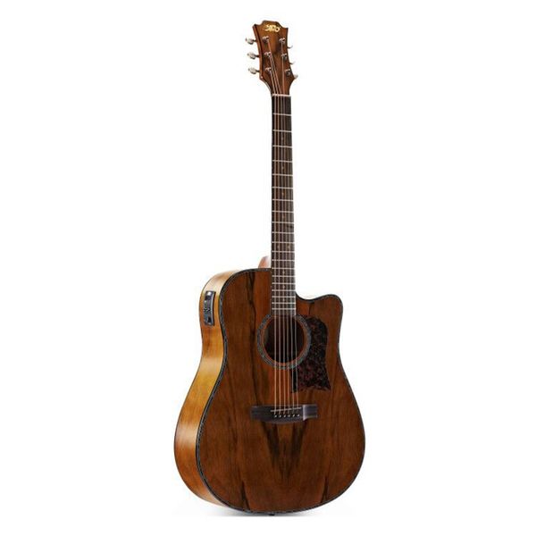 

wholesale 40inch cutway acoustic electric guitar a-shaped with dao wood top