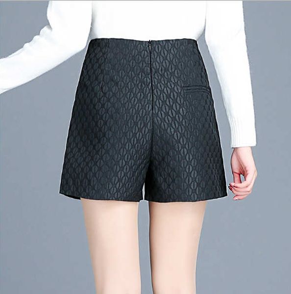 

2020 summer high waist womens designer shorts wide leg pants ladies leisure belt decorative pants pocket straight boots pants, White;black