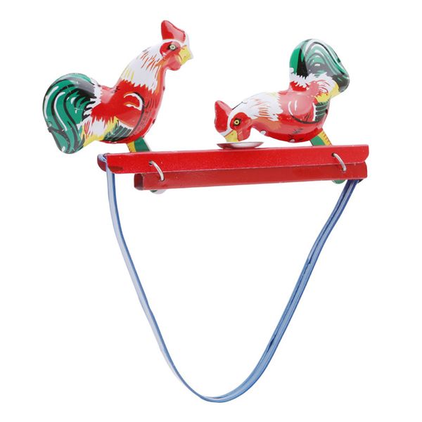 

новый совершенно новый винтаж клюющие цыплята жестяная игрушка коллекционный подарок