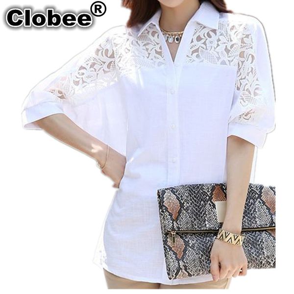 

new korean midi white elegant blouses stand batwing full sleeve white tunic lace clothing high street blouse camisa feminina