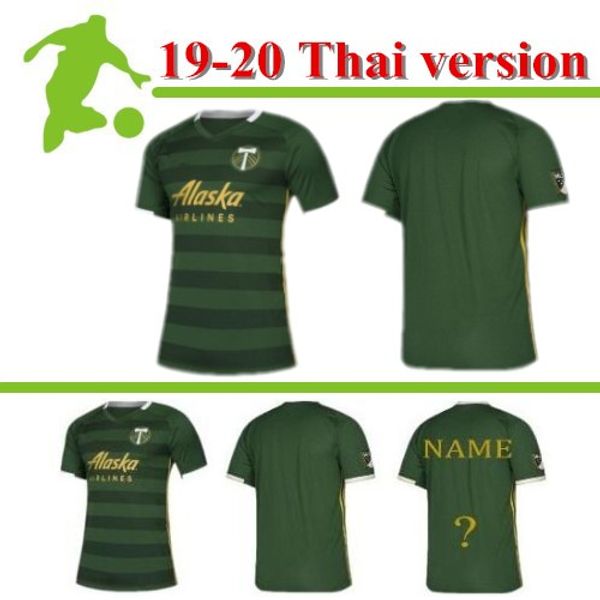 

new 2019 2020 portland timbers home soccer jersey 19 20 #8 valeri #10 blanco soccer shirt #16 valentin #21 chara football uniform, Black;yellow
