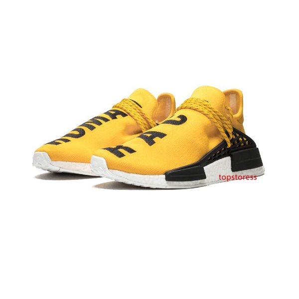 

human race hu trail x pharrell williams men running shoes solar pack afro holi blank canvas mens trainers women sports sneaker