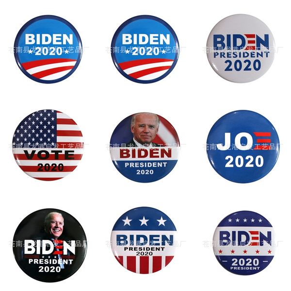 

patches biden badge for clothing iron on applique cartoon stripe sew embroidery patch for punk jacket animal wolf accessories 10 1 pcs #151, Silver