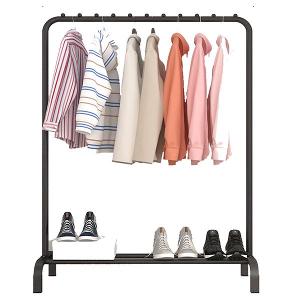 

actionclub single rod drying rack floor stand drying rack simple clothes storage shelf folding indoor balcony clothes racks