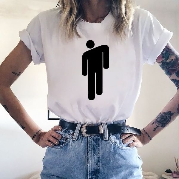 

новая billie eilish white t shirt black men tee titanfall be logo печать модальные мягкий с коротким рукавом лето tops homme, White;black