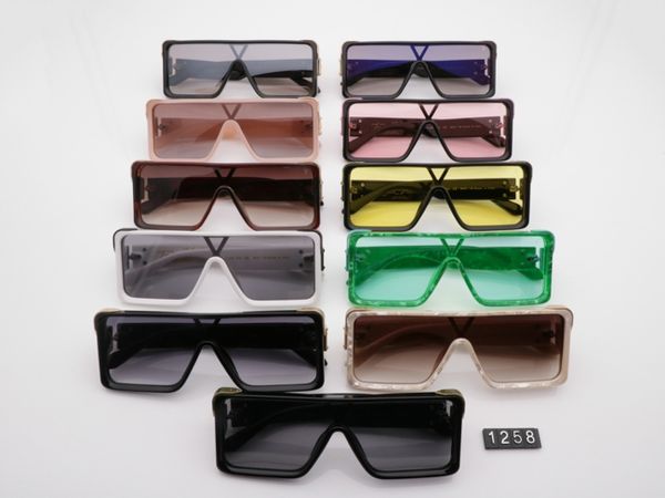 

new luxury l millionaire v sunglasses full frame vintage designer sunglasses for men gold sell gold plated trend 1258 glasses, White;black