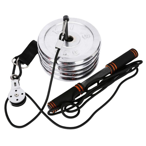 

accessories fitness diy pulley cable system loading pin lifting triceps rope machine workout adjustable length home sport gym