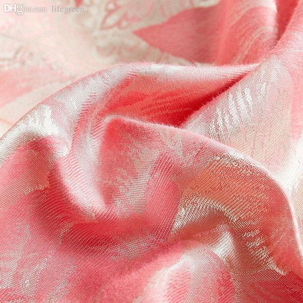 All'ingrosso-6 pezzi / set 100% seta damascata set di biancheria da letto tradizionale cinese viola oro rosso rosa copripiumino in raso set biancheria da letto matrimoniale