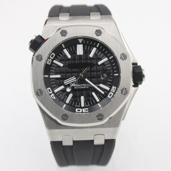 

часы мужчину 42ммы автоматика часы подметание движение ложных часы часы часы 2019 новой, Slivery;brown