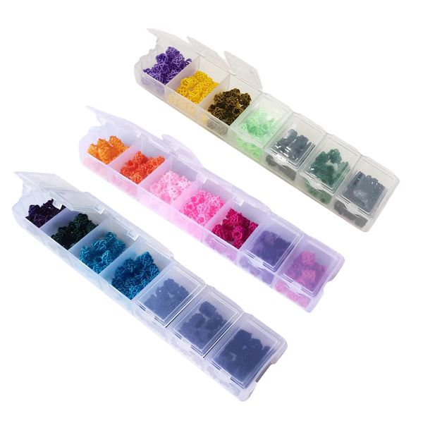 

140 piece crochet ball chinese knots spacer beads bails jewelry making findings for sewing decoration, Blue;slivery