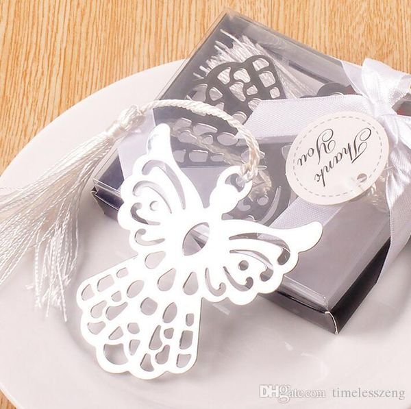 Hochzeit liefert Metall-Lesezeichen, hohles Edelstahl-Adler-Lesezeichen, kreative Urlaubsparty, kleine Geschenke, Geschenkbox-Verpackung