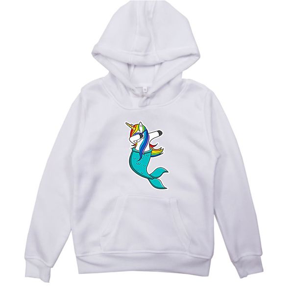 

kids autumn cotton sweatshirts girls winter clothes cartoon unicorn baby girl hoodies casual boy pullover moletom infantil, Black