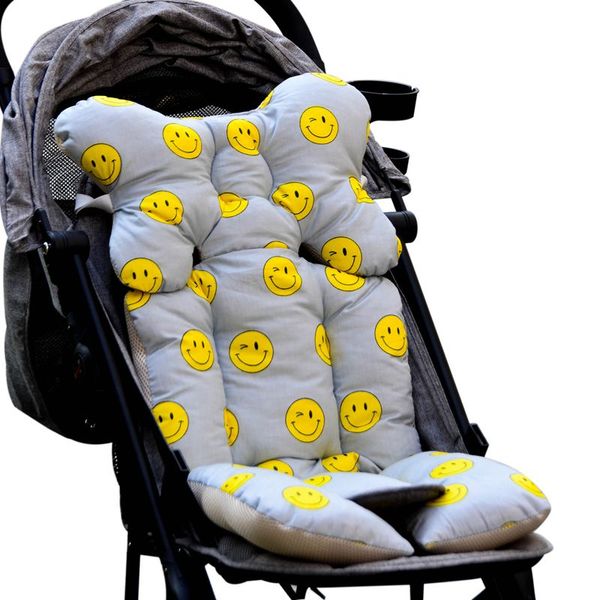

baby printed stroller pad seat warm cushion pad mattresses pillow cover child carriage cart thicken trolley chair cushiona5