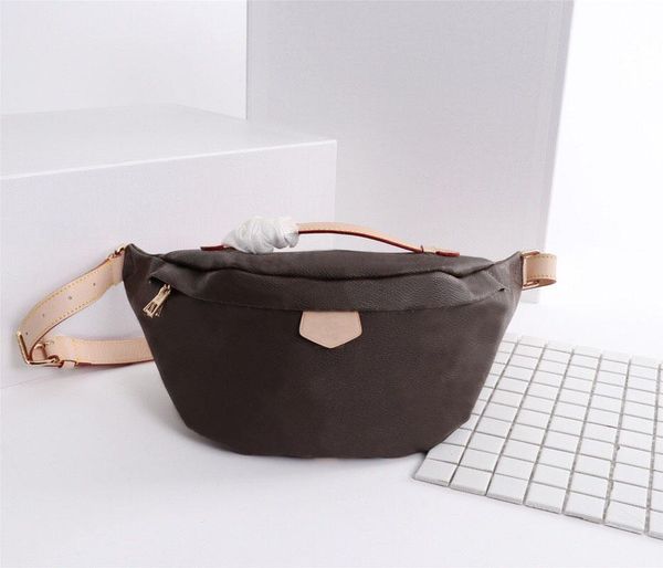 

2020 stlye famous bumbag cross body fashion shoulder bag brown waist bags bum waist bags #m43644