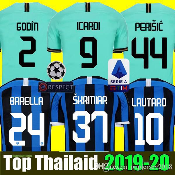 

Thailand inter milan occer jer ey 19 20 icardi peri ic nainggolan lautaro 20th football hirt 2019 2020 uniform maglia da calcio maillot