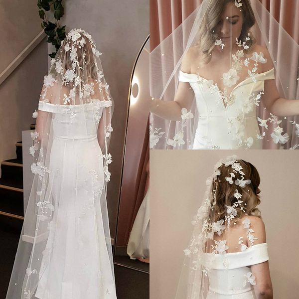 

country bohemia mermaid wedding dresses off shoulder side split satin simple bridal gowns beach boho wedding gown vestido de novia, White