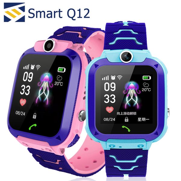 

Smart watch for kid q12 children tudent mart wri t watche martwatch camera o ip67 im call for android io gift pk dz09 gt08