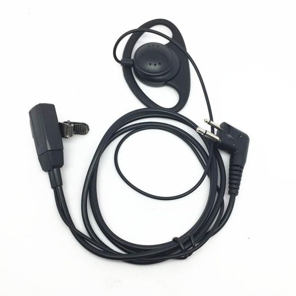 2 PIN grande microfono PTT motorola GP88 GP300 GP2000 CT150 P040 auricolare radio interfono auricolare walkie talkie auricolare