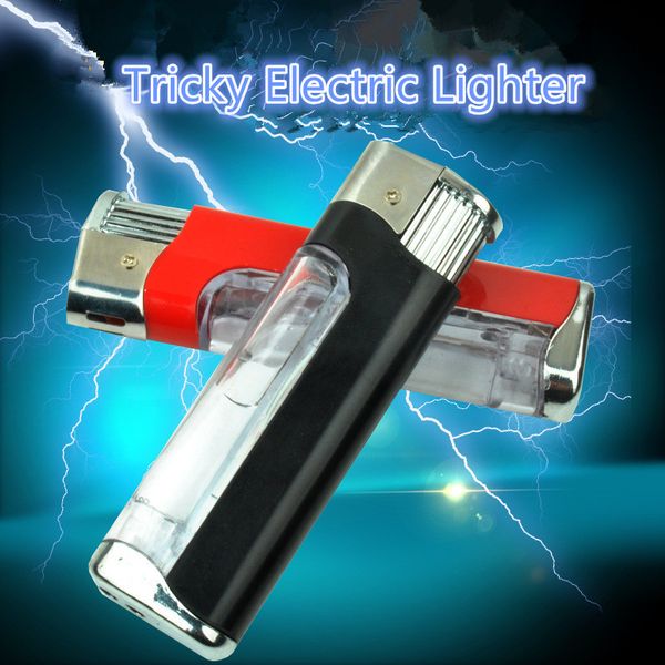 

joke pen cigarette lighter gag prank novelty fun black color