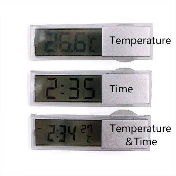 

mini weather station automotive thermometer digital car temperature instruments wall type meter lcd display 2231