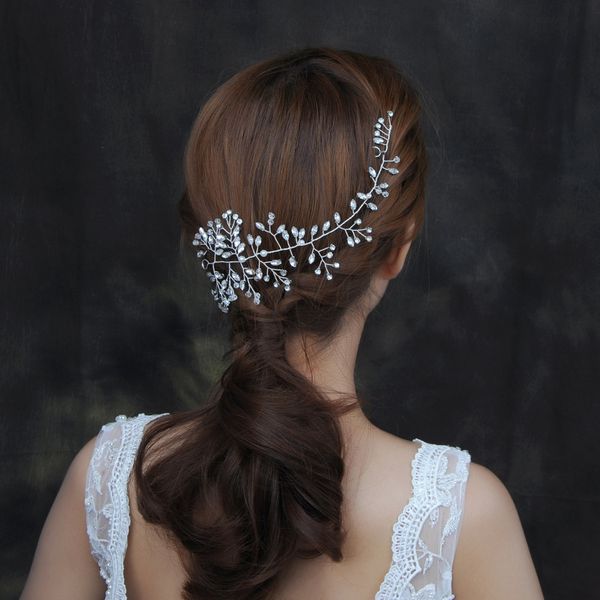 

trixy h21-s crystal wedding hair combs bridal hair clips accessories jewelry handmade head ornaments wedding bride headpieces