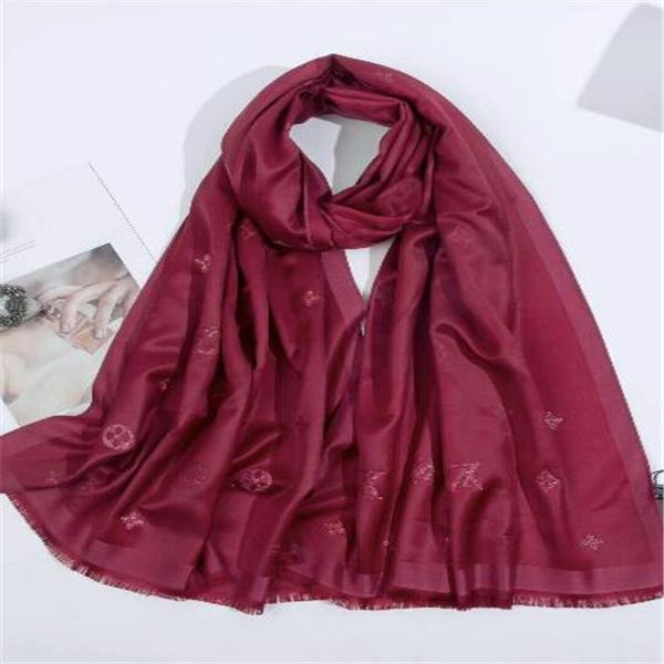 

new fashionable cotton cut womens scarf beautiful and generous 180x70cm 6 colors to choose from, Blue;gray