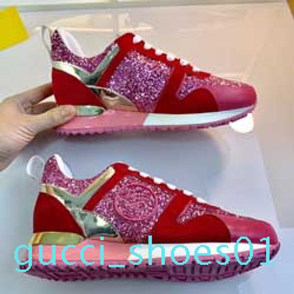 

brand mens designer sneakers trainers shoes running shoes for men womens runners flats genuine leather brand racer luxury shoe g01, Black