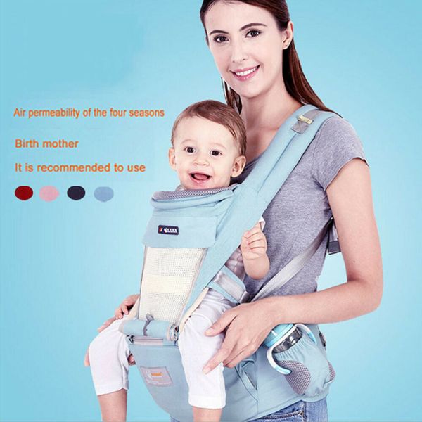 

uk несущей младенца мешок талии табурет walker sling пояс kid младенец держите hip сиденья safe