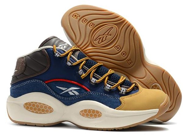 reebok question mid hombre olive