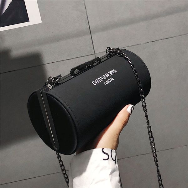 

qiuyin purse cute shoulder fashion handbags lock catch women/female bag leather purse casual crossbody bags drum