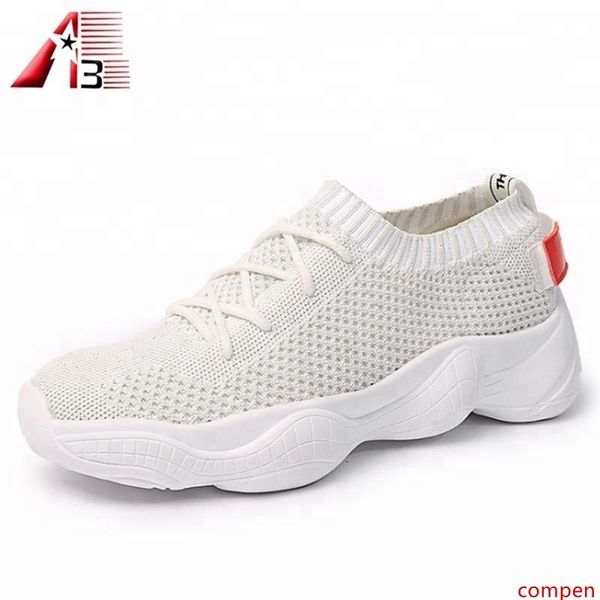 

upper running shoes for women homme factory price oem&odm men women comfort casual shoes breathable knitted
