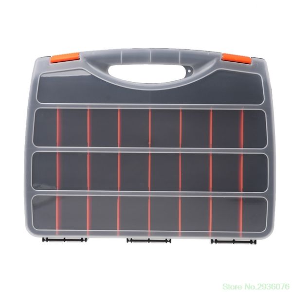 

large hand tools storage case spanner screwdriver parts hardware organizer box