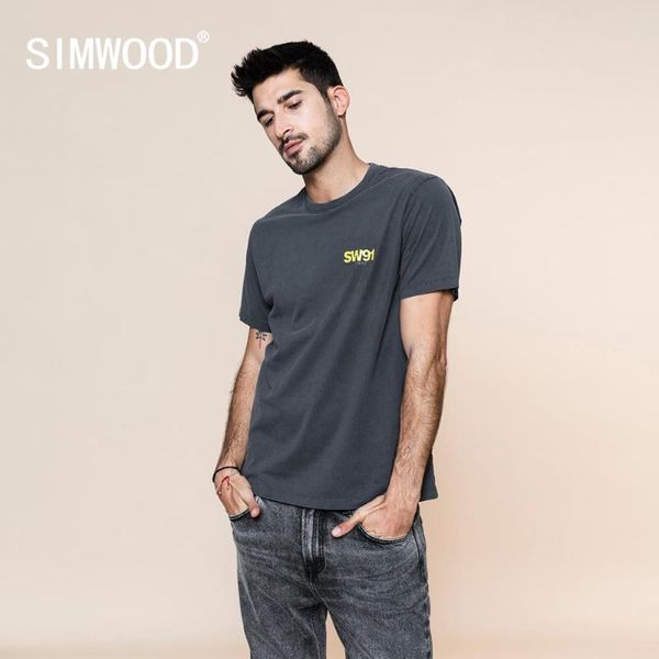 

simwood vintage t-shirt мђжин пимо пеаи 2020 лео новй 100% лопок оп вокое каево, White;black