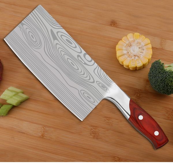 

кухонный нож шеф-повара ножи из нержавеющей стали мясник овощное мясо кухонная утварь лезвие