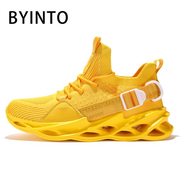 

2020 platform men tennis shoes super light breathable mesh upper sock sneakers fashion blade male footwear tenis masculino
