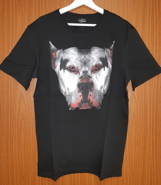 

Марсело Бурлон-черный мужская футболка с собакой-Тха последние два мира-XL, XXL смеш