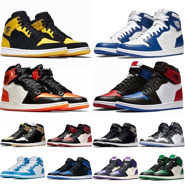 

mens 1 top og баскетбол обувь 1s nrg igloo banned хамелеон тень белый черный toe слон печати чикаго royal трек red sneakrs тренеры