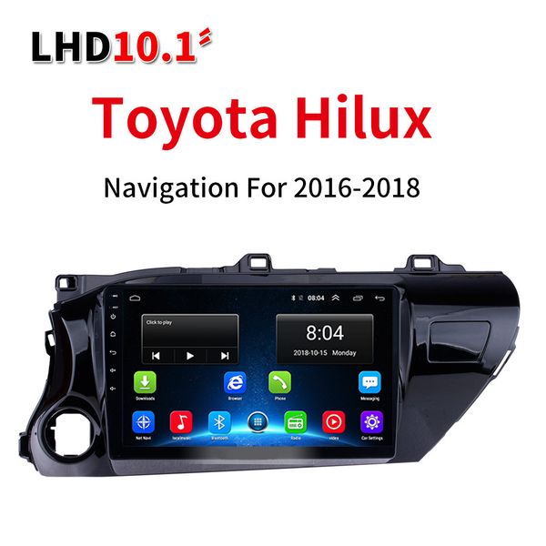 

lionet gps navigation for car hilux 2016-2018 10.1inch lt1020y