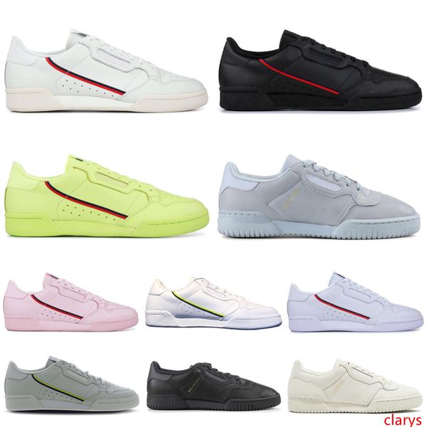 

2019 new powerphase calabasas continental 80 casual shoes core black white pink semi-frozen yellow grey women mens trainer sports sneakers