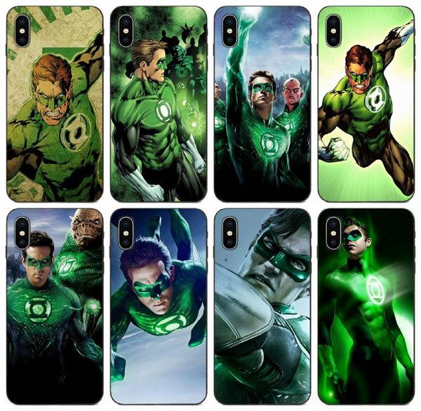 

[tongtrade] super hero green lantern case for iphone x xr xs 11 pro max 8 7 6s 5s plus samsung a30s a40s a50s honor 20 lg k10 case