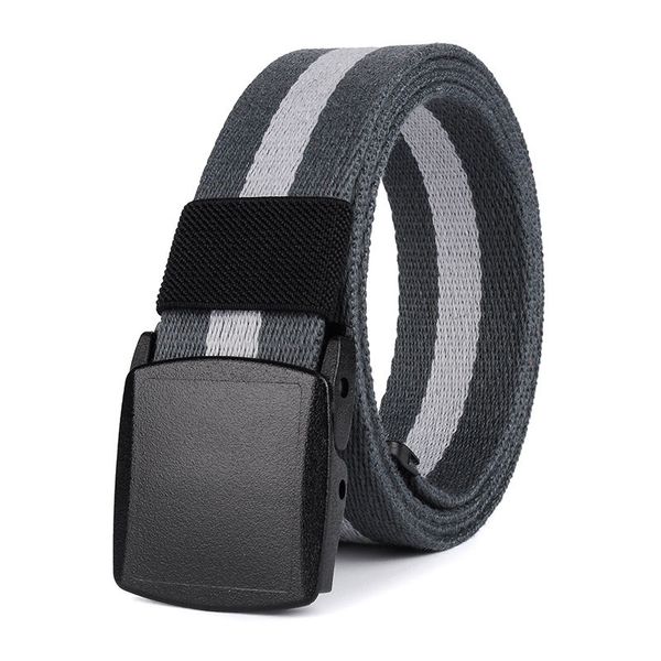 Fashion Women Casual Canvas Belt Buckle Belt Men Waistband Leisure Belt CA