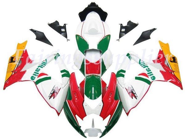 

новый (литье под давлением) abs обтекатель комплекты подходят для (suzuki gsxr 600-750) 2006 2007 gsx-r600 r750 k6 06 07 обтекатели комплект