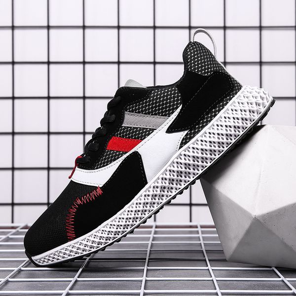 

new men's running shoes breathable mesh footwear sneakers men 2020 spring summer sport trainers lightweight walking shoes