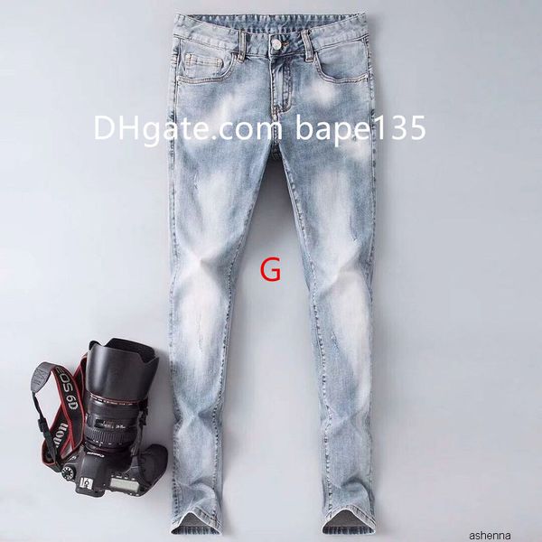 

mens designer jeans denim pants luxury fashion style n15 casual new skinny bike jean pant italylumlbvp6, Blue