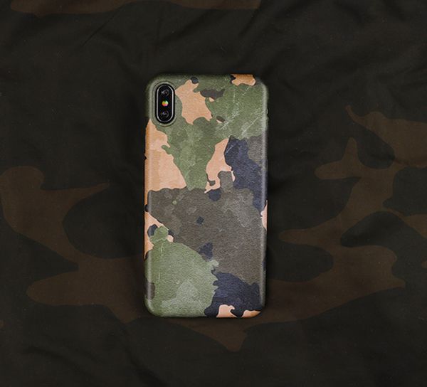 

P03 men cell phone cover for iphonex tpu ca e camouflage