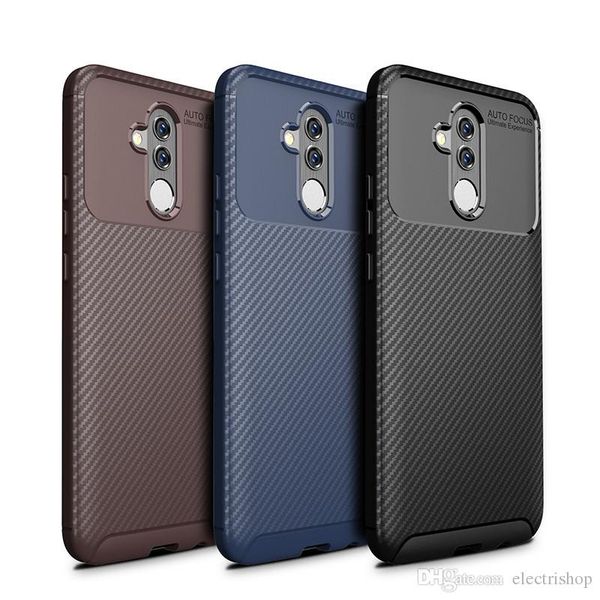 

hope carbon fibre armor anti-falling shell case beatles soft phone cover for huawei 8s/y5 2019 lite cases for p30pro p30lite/nova 4e shell